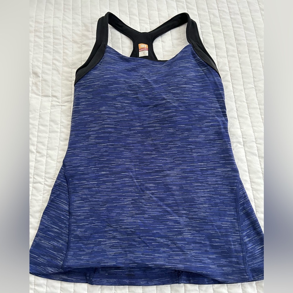 Lucy Activewear Tank Top with Shelf Bra